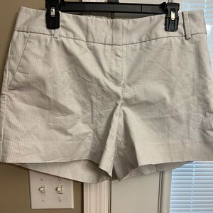 Pin striped shorts. NWOT
